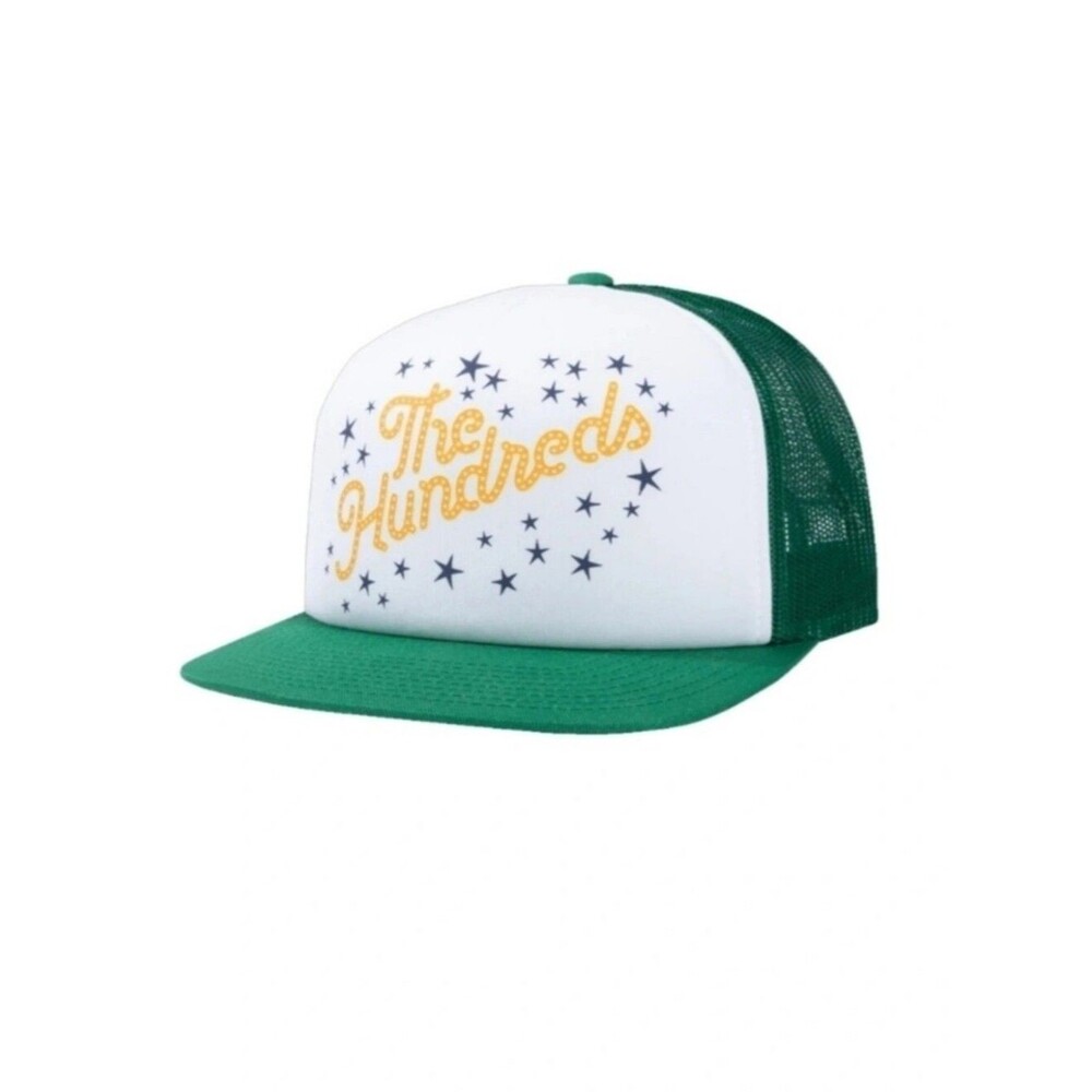 NWT The Hundreds Green Lights Slant Trucker Hat